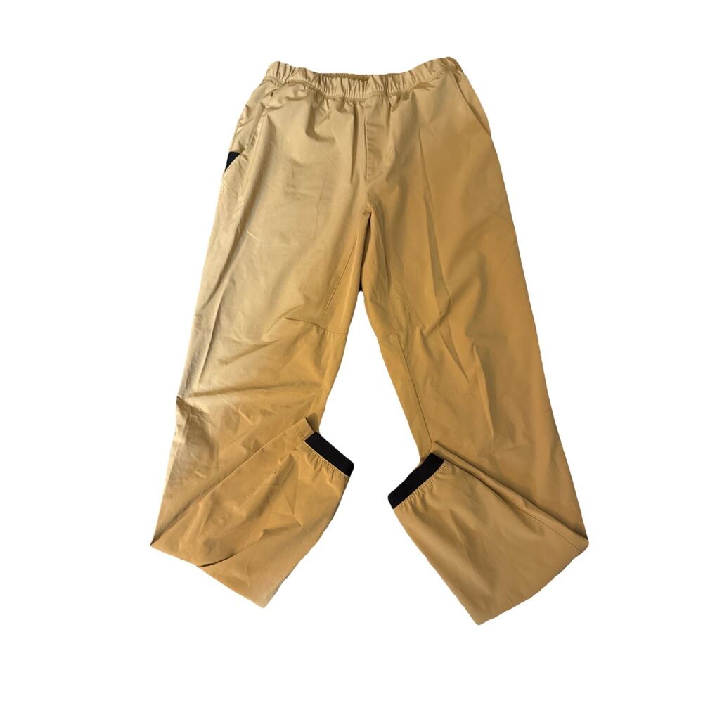 Adidas Aeroready Athletic Wind Training Pants HK0032 Golden Beige Size S